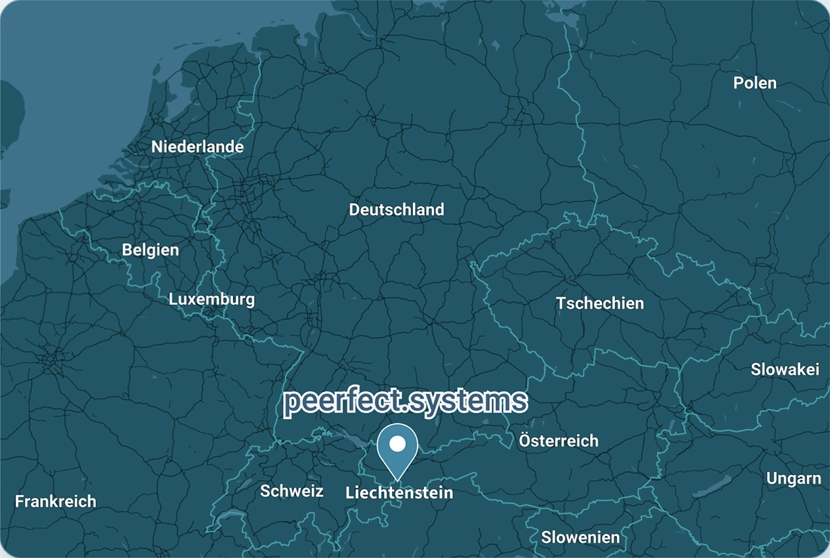 Unser Hauptsitz befindet sich in Liechtenstein.